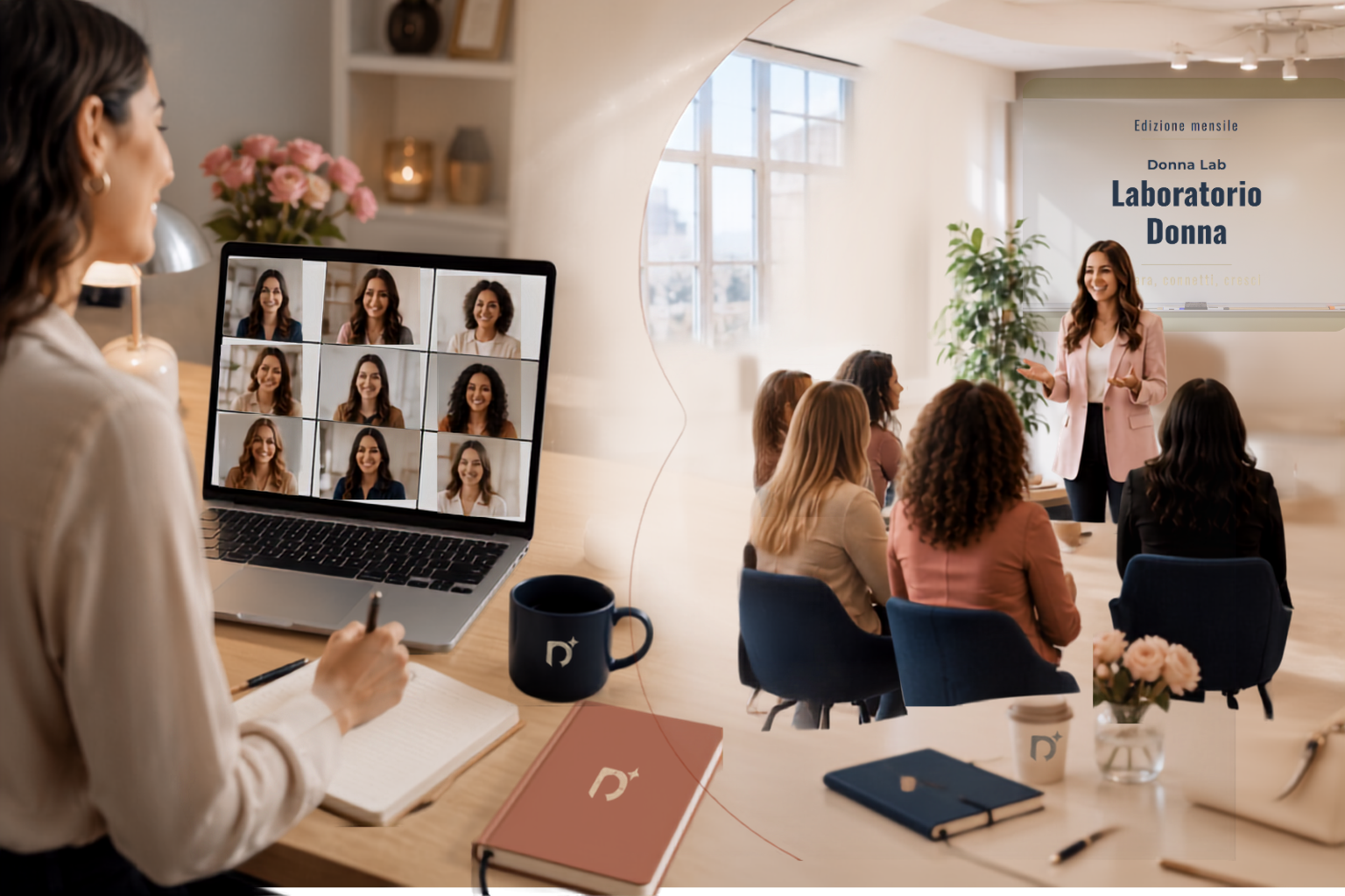 Donna Lab — encontros ao vivo e online